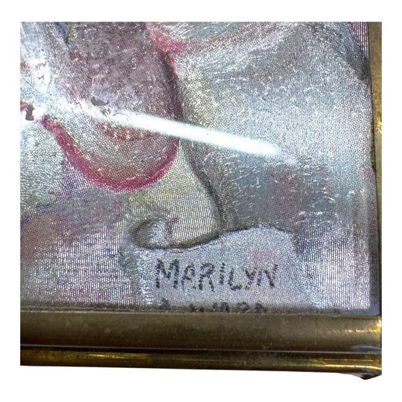 Handcrafted Via Vermont Music Box Through The Eyes Of Love Marilyn Ward Vintage - Picture 2 of 12